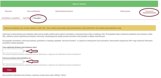 ustawienia-ceny-dostawy